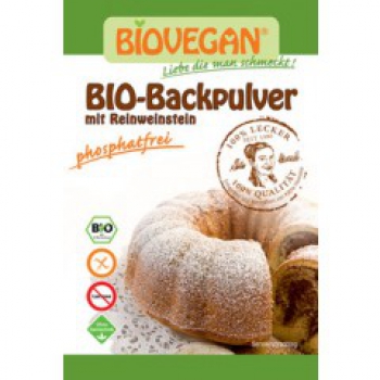Bio Backpulver mit Reinweinstein