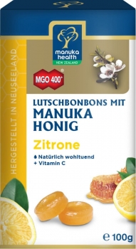 Lutschbonbons MANUKA HONIG Zitrone