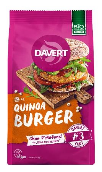 Quinoa Burger 160g  - Davert