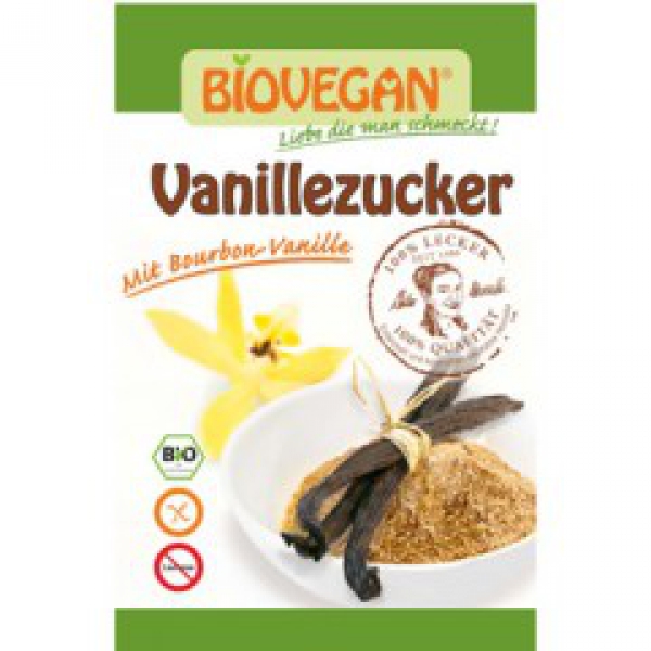 Bio Vanillezucker, mit Bourbonvanille