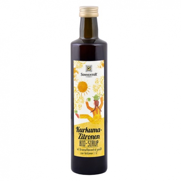 Kurkuma-Zitronen Sirup Bio - Sonnentor