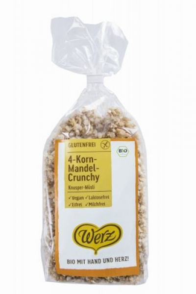 4-Korn-Mandel-Crunchy 250g - Werz
